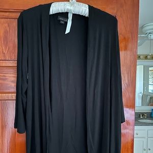 J. Jill Wherever Collection Black Cardigan